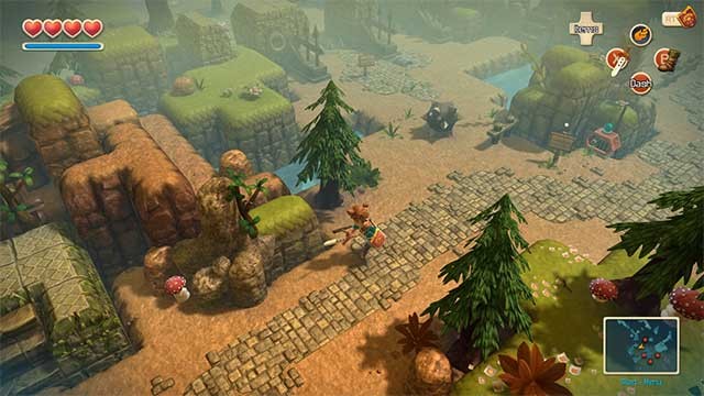 Oceanhorn: Monster of Uncharted Seas là game phiêu lưu hành động có đồ họa đẹp