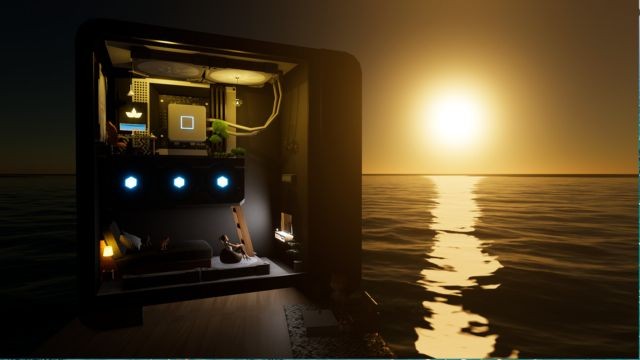 Kết hợp hệ thống chiếu sáng với ánh sáng mặt trời để hài hòa với thiên nhiên