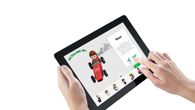 Octaland 4D+ giúp kích thích sự tò mò và phần nào định hướng công việc tương lai cho trẻ