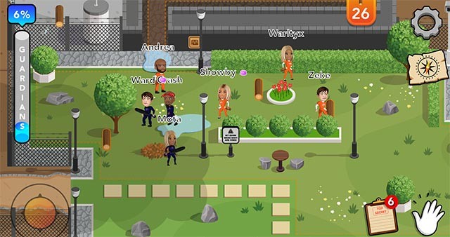 Octofight Escape đưa bạn vào đấu trường hành động của 4 - 10 người với khả năng tương tác mạnh mẽ