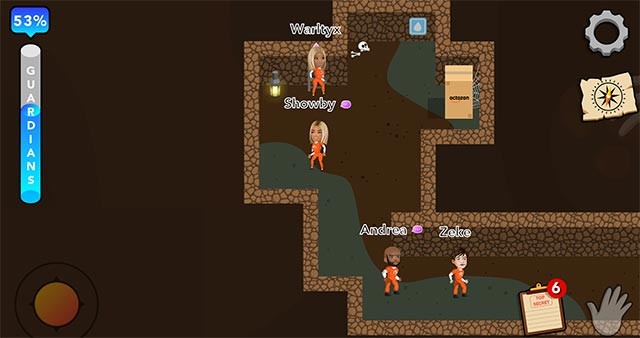 Khám phá vô vàn bản đồ thú vị trong game Octofight Escape