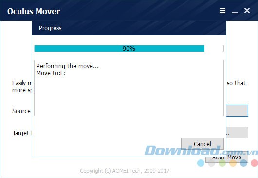 Di chuyển dữ liệu sang ổ đĩa mới