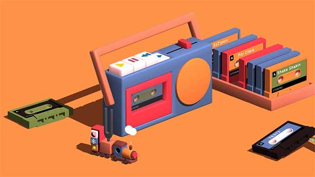 Bạn có thể lưu bài hát của riêng mình dưới dạng băng cassette ảo để nghe lại