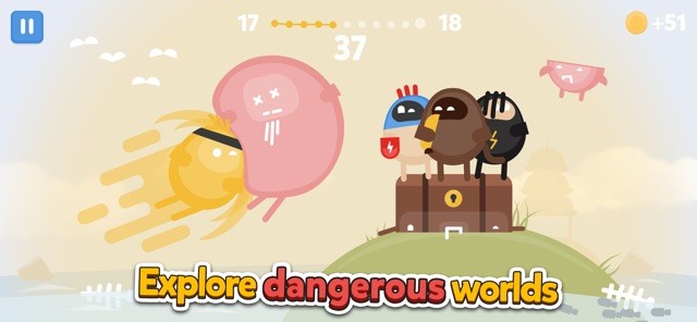 Khám phá những thế giới đầy nguy hiểm trong game Oddman