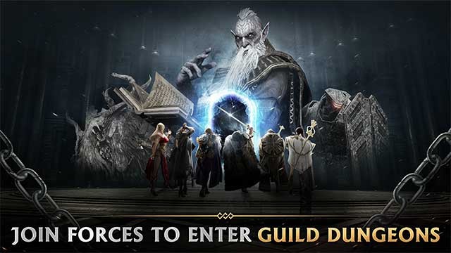 Tham gia các bang hội để chinh phục ngục tối