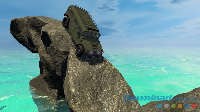 Cảm nhận nguyên tắc vật lý thú vị của game lái xe địa hình Off-Road Paradise: Trial 4x4 cho máy tính