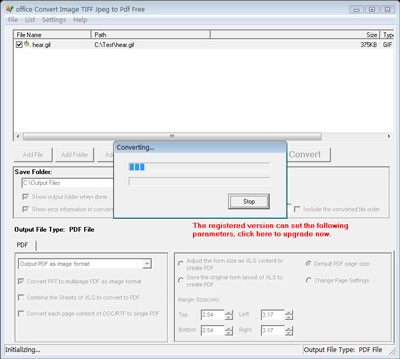 office Convert Image TIFF Jpeg to Pdf Free