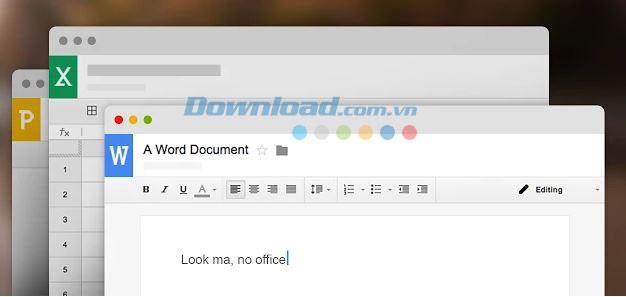 Các loại văn bản mà Office Editing hỗ trợ chỉnh sửa