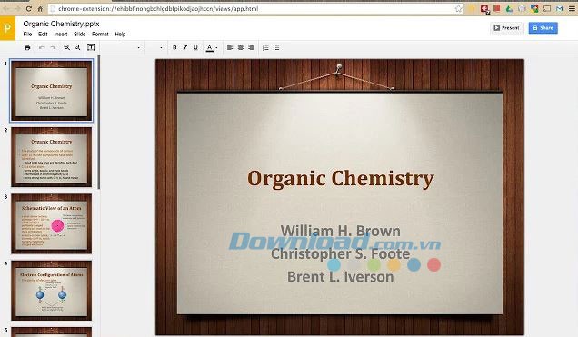 Chỉnh sửa file PowerPoint với Office Editing