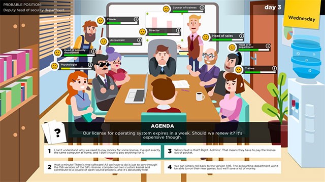 Office Life Routine mô phỏng cuộc sống của nhân viên văn phòng