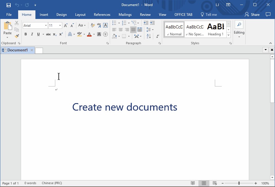 Làm việc với giao diện Tab trong Microsoft Word