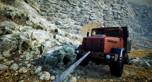 Lái xe tải vận chuyển hàng hóa hoặc cứu hộ trên các vùng địa hình phức tạp, thách thức