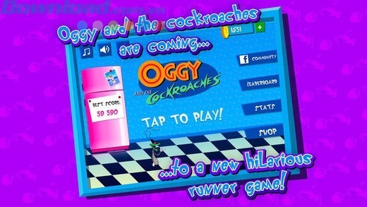 Game chạy bất tận cùng mèo Oggy