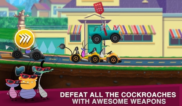 Tiêu diệt những con gián bằng vũ khí tuyệt vời