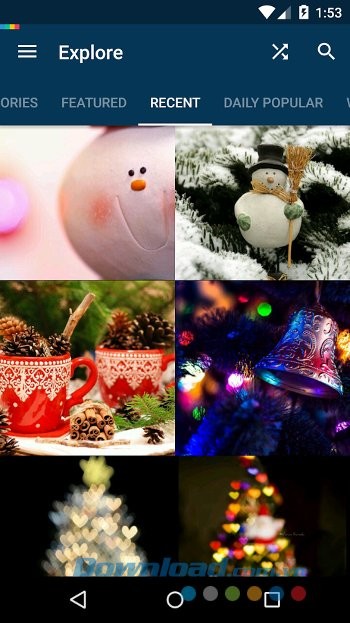 Xem lại các hình nền trên OGQ Backgrounds HD