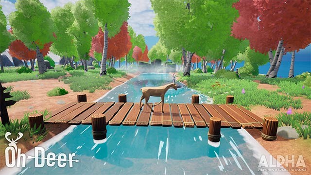 Oh Deer là trò chơi trốn tìm căng thẳng giữa bác thợ săn và 4 chú hươu tinh quái