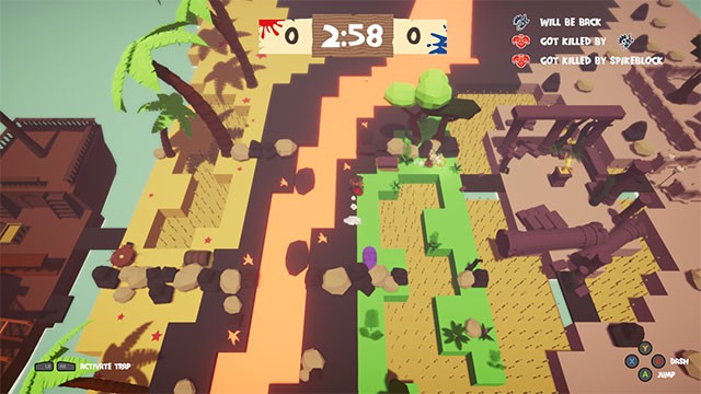 Game hành động chủ đề cướp biển Oh Trap!