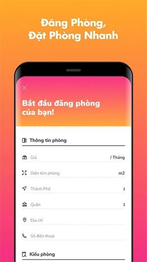 Đặt phòng nhanh chóng