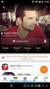 Mạng xã hội OK cho Android