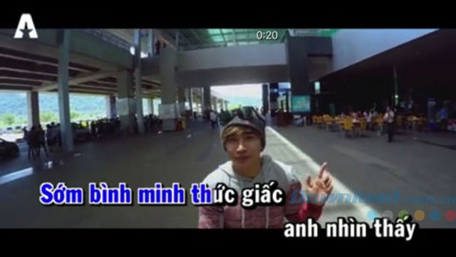 Giao diện hát Karaoke