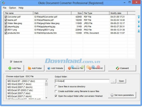 Okdo Document Converter Professional
