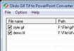Okdo Gif Tif to PowerPoint Converter - Chuyển đổi Gif Tiff sang PowerPoint