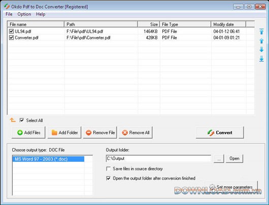 Okdo Pdf to Doc Converter