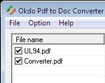 Okdo PDF to DOC Converter - Chuyển đổi PDF sang DOC