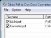 Okdo PDF to DOC DOCX Converter - Chuyển đổi PDF sang Word