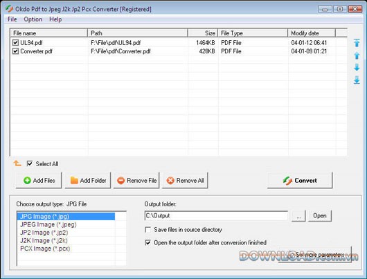 Okdo Pdf to Jpeg J2k Jp2 Pcx Converter