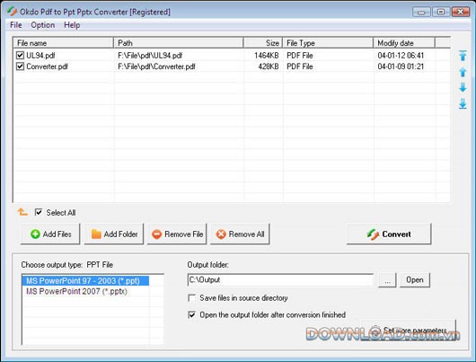 Okdo Pdf to Ppt Pptx Converter