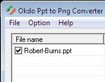 Okdo PPT to PNG Converter - Chuyển đổi PPT sang PNG