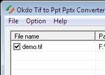 Okdo TIF to PPT/PPTX Converter - Chuyển đổi TIF sang PPT/PPTX