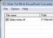 Okdo Txt Rtf to PowerPoint Converter - Chuyển đổi văn bản sang PowerPoint