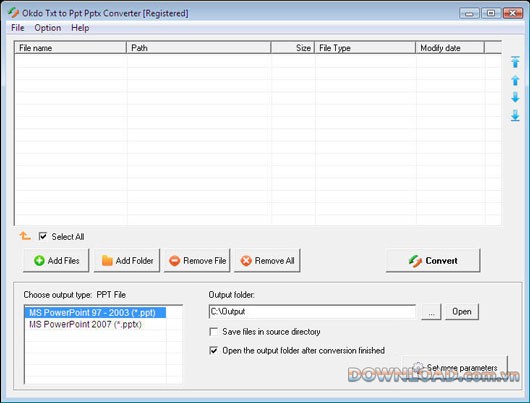 Okdo Txt to Ppt Pptx Converter
