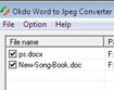 Okdo Word to Jpeg Converter - Chuyển đổi Word sang Jpeg