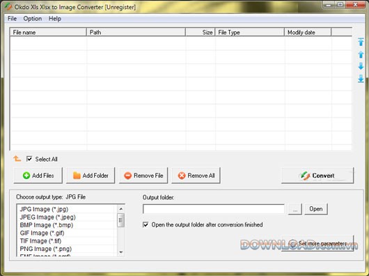 Okdo Xls Xlsx to Image Converter