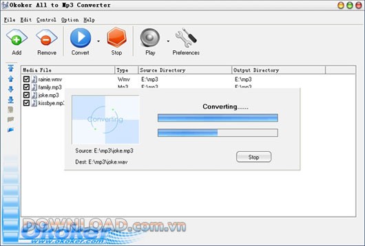 Okoker All to Mp3 Converter