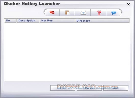Okoker Hotkey Launcher