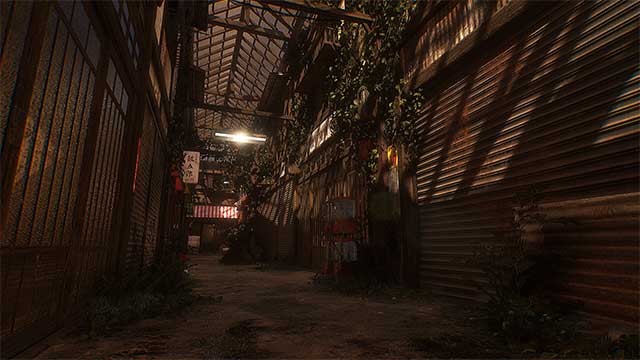 Okugafuchi Shopping Street là game kinh dị bối cảnh một con phố bỏ hoang ở Nhật Bản