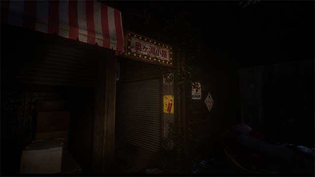 Không gian hoang tàn gợi nhớ đến các khu phố cũ ở Nhật