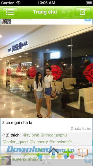 Trang chủ Ola cho iOS