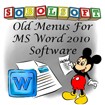 Old Menus for MS Word 2010 - Restore Classic Interface