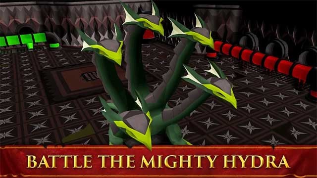 Tham gia vào cuộc chiến với quái vật Hydra trong Old School RuneScape cho Android