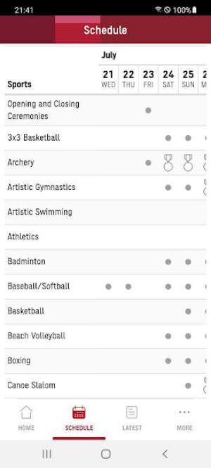 Xem lịch thi đấu