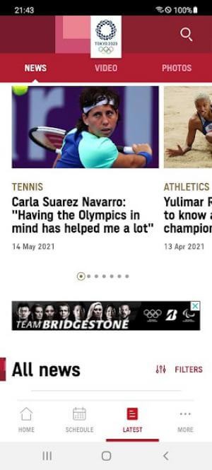 Đọc tin tức về Olympics