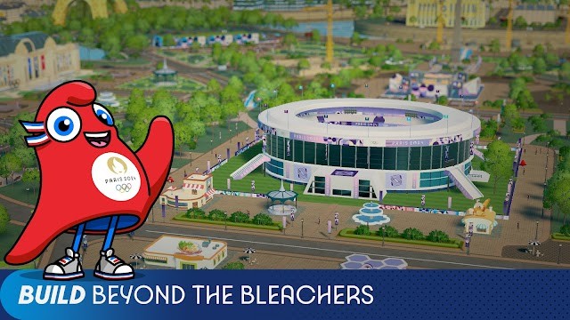 Tạo ra các công trình bao quanh địa điểm tổ chức Olympic