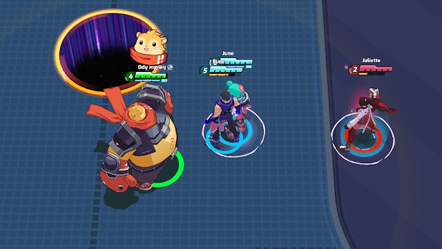 Tấn công và loại bỏ các đối thủ trên đấu trường