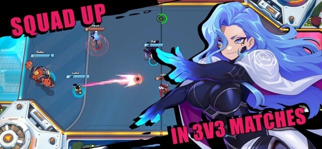 Lập đội và chiến đấu trong các trận đấu 3v3