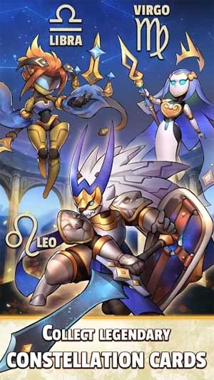 Thu thập những chiến binh huyền thoại trong Omega Wars for Android